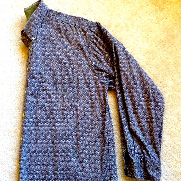 BUTTON DOWN Casual Patterned Shirt - Picture 4 of 6